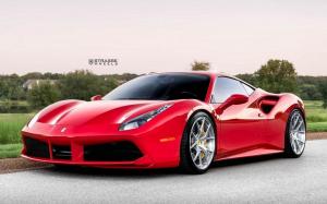 Ferrari 488 Spider by MC Customs on Avant Garde Wheels